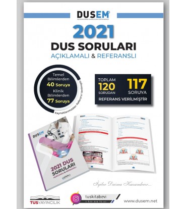 2021 DUS Soruları Açıklamalı & Referanslı