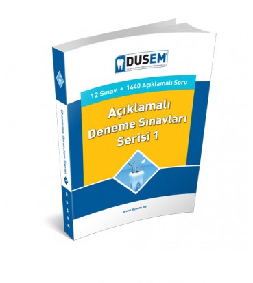 DUS Deneme Sınavları Serisi 1